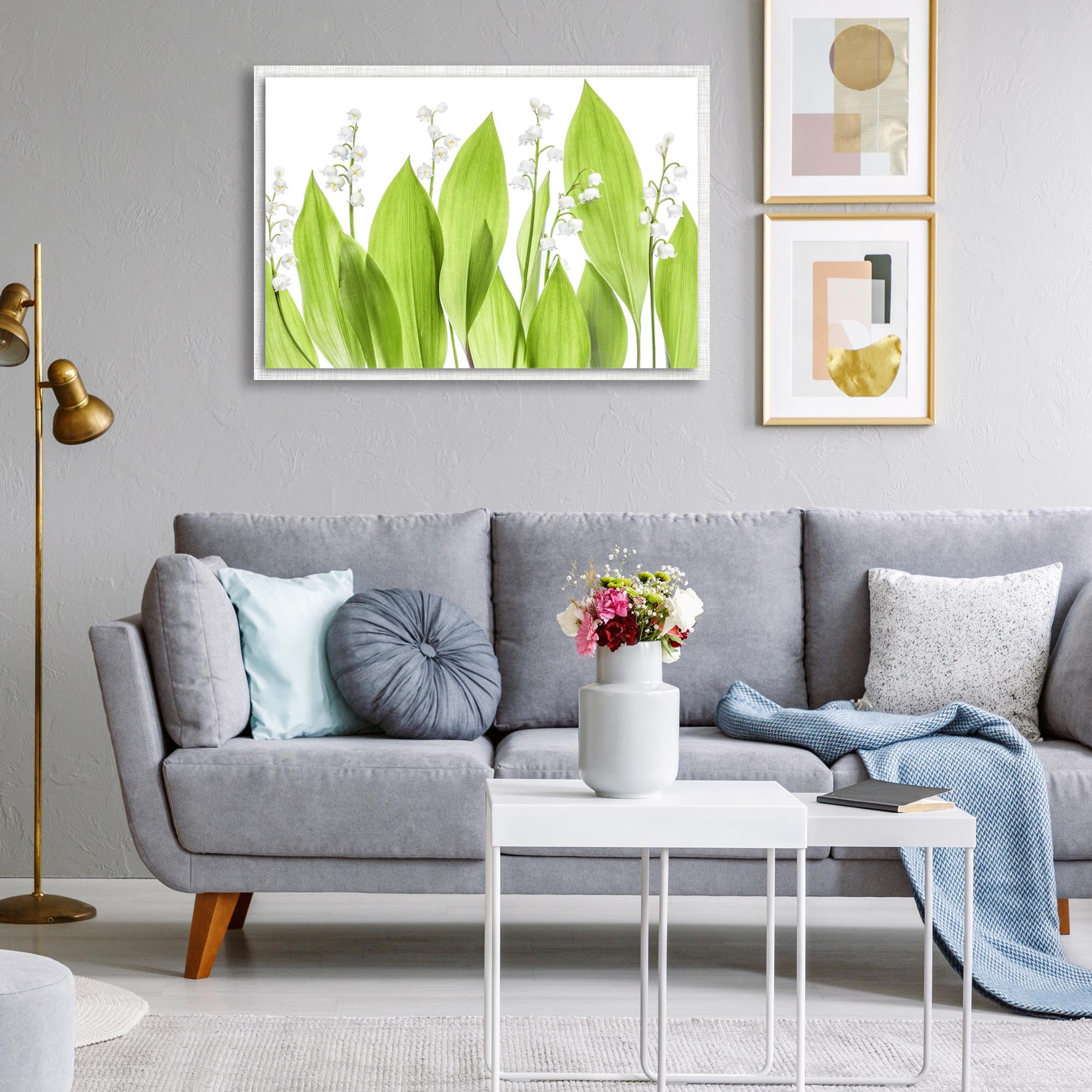 Lily of the Valley Parchment Frame