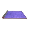 thumbnail image 2 of Ahgly Company Indoor Rectangle Abstract Purple Contemporary Area Rugs, 2' x 5', 2 of 4