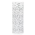 thumbnail image 1 of Porte-parapluies rond en métal creux pour entrée, organiseur pour maison, hôtel, bureau, décoration, blanc, L, 1 of 4