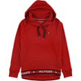thumbnail image 2 of Tommy Hilfiger Logo Sudadera con Capucha para Mujer, Rojo, Mediano Tommy Hilfiger Sudadera, 2 of 2