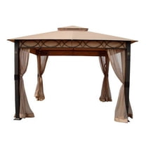 Garden Winds Replacement Canopy and Netting for the Westerly Gazebo, RipLock 350