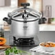 thumbnail image 4 of Kitchen Aid Olla A Presión De Acero Inoxidable 304, Olla A Presión A Prueba De Explosiones Engrosada para El Hogar De 6 L, Guisado De Tres Niveles Y Utensilios De Cocina Que Ahorran Energía, 4 of 5