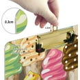 thumbnail image 4 of Coolnut Ice Cream Clipboard A4 Standard Size Decorative Clipboard with Low Profile Metal Clip for Students Men Women Classroom and Office Gifts, 4 of 7