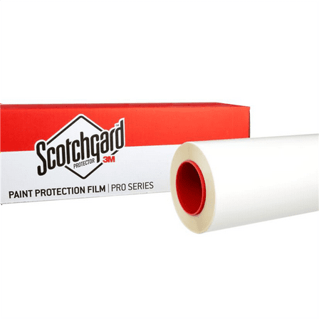 3M Scotchgard 95906 Pro Series Paint Protection Film, 10 ft x 6 in, 0.2 mm THK, Clear