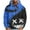 Multicolor, variant on Turilly Hoodies for Men Graphic Men's Hooded Down Shoulder Sleeve Face Print Loose Hoodie Printed Long Sleeve Top Hoodie