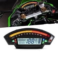 thumbnail image 2 of Velocímetro Universal Cola cuentakilómetros LCD para motocicleta 1 2 4 cilindros, 2 of 8