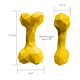 thumbnail image 4 of Hueso De Juguete Para Perros Belug, Amarillo, 4 of 4
