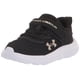 thumbnail image 1 of Zapatos Under Armour Infant Assert 10 para niñas, color negro y dorado, 10 quilates, 1 of 2