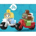thumbnail image 2 of Mega Bloks Green Town Build & Learn Eco House House Building Set, - 92 big building blocks, 2 of 6