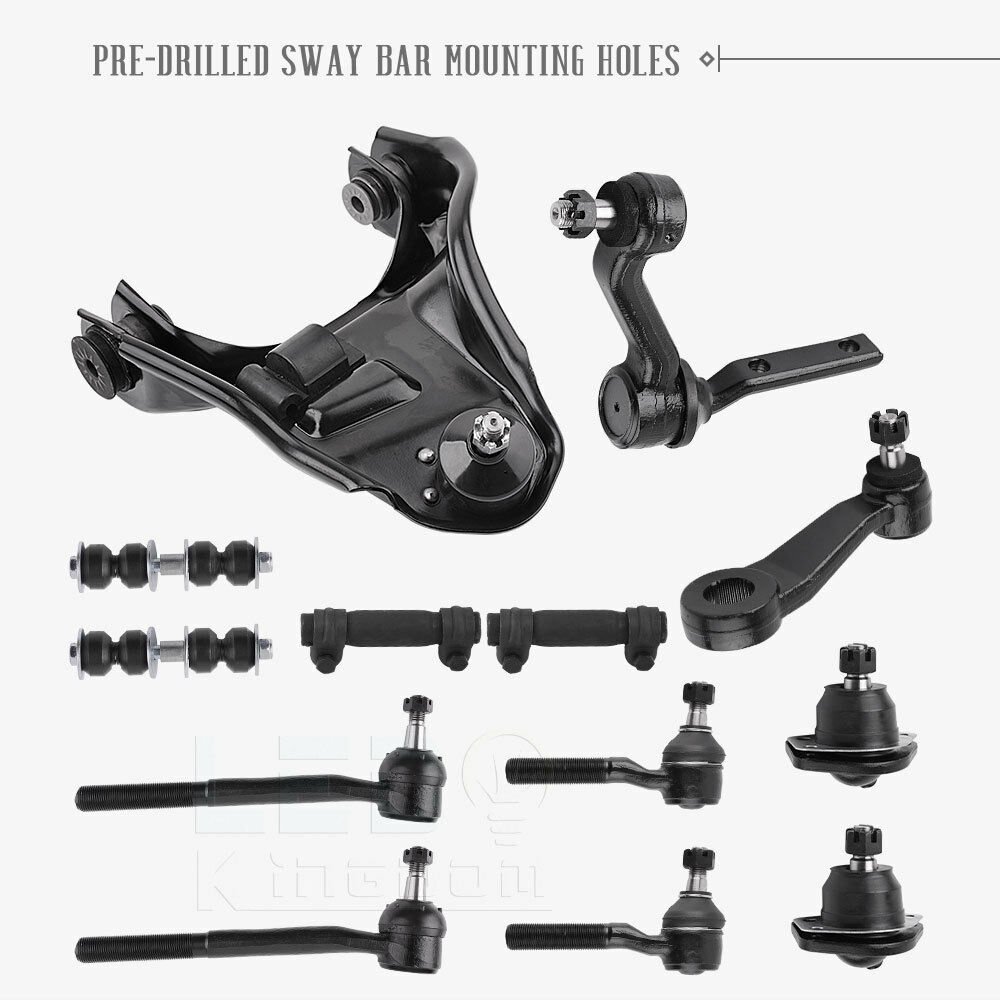 14PC Complete Front Control Arm Suspension Kit for 9903 Chevy Blazer