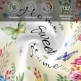 thumbnail image 6 of Spring Wildflowers Cloth Napkins, Watercolor Tulip Floral Leaf Plant Yellow Washable and Reusable Dinner Napkins Set of 2, Table Napkin for Kitchen Party Birthday Wedding Hotel Housewarming 20"x20", 6 of 9