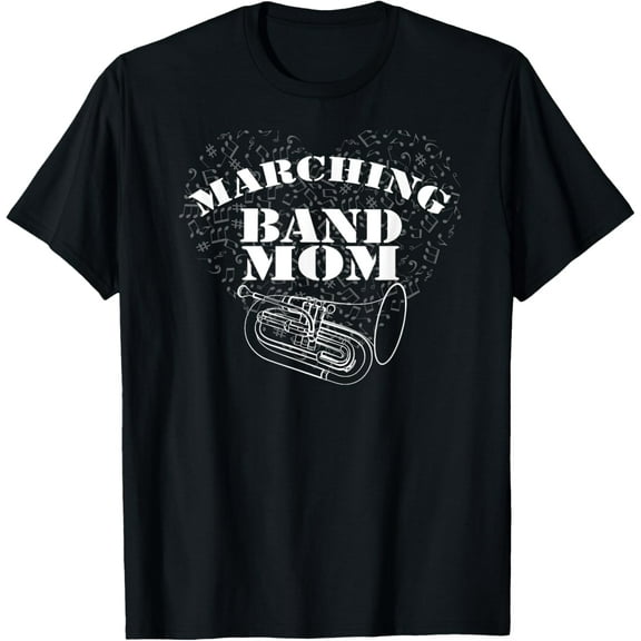 Band Mom Euphonium Baritone T-Shirt