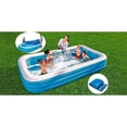 thumbnail image 6 of Cosgrinch 10' x 6' UV Resistant Rectangular Inflatable Pool Cover for Above-Ground Pools, 6 of 6