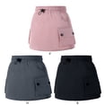 thumbnail image 4 of Hotiary Toddler Children Girls Cargo Skirt Drawstring Elastic Waist Pocket Half Length Skirt Teen Casual Short Skirt for 3-14 Years Old, 4 of 4