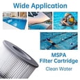 thumbnail image 5 of WuYan 2pcs Hot Tub Filters for MSpa Inflatable Pools, Enhanced Version Filter Cartridge Pump Fit for MSPA All Current Hot Tubs, 5 of 5