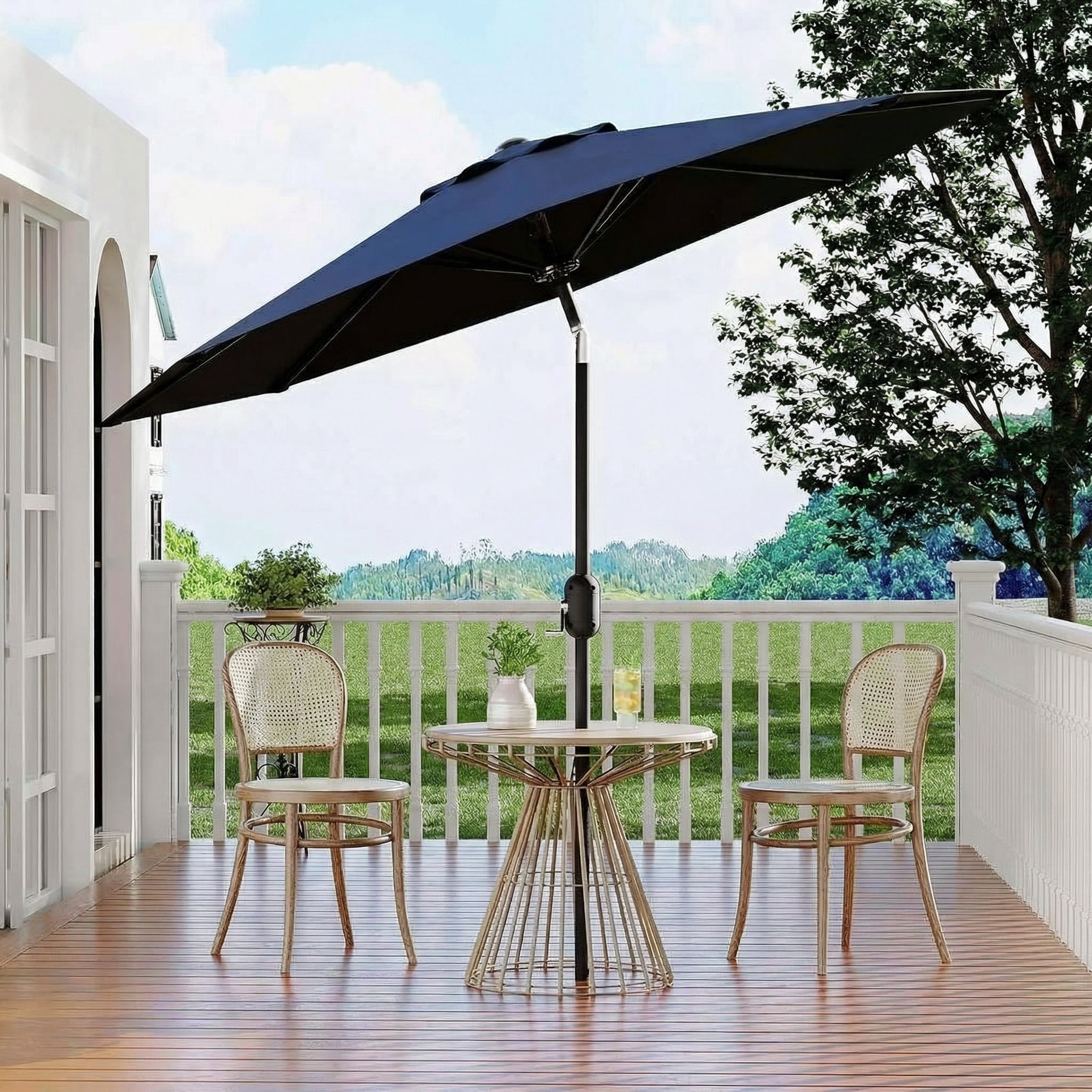 chinly patio umbrella light warm Amazon.com: CHINLY Patio Umbrella Lights Warm White 24LEDs 3 Level Dimming  Modes