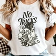 thumbnail image 2 of No Tricks Just Treats Dog T-Shirt, Funny Halloween Puppy Tee with Spooky Vibes, 2 of 6