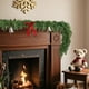 thumbnail image 1 of Adornos navideños, regalos navideños, plantas verdes de ratán de imitación navideñas, decoración navideña para exteriores e interiores, plantas artificiales de ratán para colgar en la pared, ratán de, 1 of 6