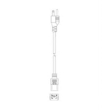 1.2 m AC Line Cord US Type B C13 Connector price history on PriceWatchPro