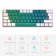 thumbnail image 2 of Teclado para juegos T60 interruptor rojo/azul 62 teclas teclado con cable para juegos Mini USB con cable, 2 of 8