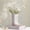 White, variant on Quoowiit Ceramic Boot Vase, 7”, White Vintage Rustic