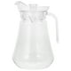 thumbnail image 1 of 1pc 1.3l Botella de agua para el hogar Tetera de bebidas de gran capacidad (transparente), 1 of 5