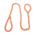 thumbnail image 2 of Dog Traction Rope, Cotton Rope Round Rope Tear Resistant Comfortable Long Dog Leash Lightweight Adjustable  for Walking Grey,Dark Green,Orange Red, 2 of 7