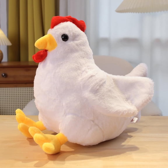 Dummy Doll Stuffed Rooster Toy, Soft and Huggable Plush for Imaginative Play, Perfect Gift for Farm Lovers and All Ages