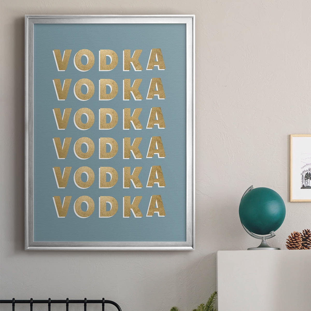 Vodka Premium Classic Framed Print - Ready to Hang