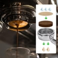 thumbnail image 4 of 600 Pcs Coffee Filters Paper, 51mm Round Unbleached Coffee Filter, Disposable Natural Espresso Replacement Paper Filter Compatible With Aeropress Coffee Makers, Espresso Makers, 4 of 6