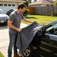thumbnail image 6 of Car Drying Towel Microfiber Twist Loop Lint Free Absorbent Edging 24 X 36 Inches for Auto Detailing, Washing, and Household Cleaning, 6 of 7