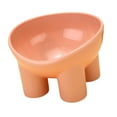 thumbnail image 1 of Cuenco para gatos perfecl Cuenco de agua portátil Antideslizante Estable para perros pequeños Rosa, 1 of 8