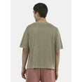 thumbnail image 6 of No Boundaries Boxy Cropped Tee, 2-Pack, Men's and Big Men's, 6 of 7
