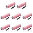 thumbnail image 1 of 9LED Mini Linterna Camping Impermeable Aleación Aluminio Antorchas (rosa), 1 of 3