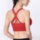 thumbnail image 4 of Ropa interior deportiva para niñas, ropa interior deportiva con cordones cruzados, ropa interior de yoga de sujeción media con copas desmontables, se adapta a la parte inferior del busto de, 4 of 5