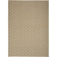 thumbnail image 2 of Nourison Washable Jute Geometric Natural 5'3" x 7'3" Area Rug (5x7), 2 of 9