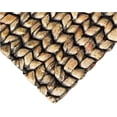 thumbnail image 3 of Fennco Styles Natural Woven Water Hyacinth Rectangular Placemats - Set of 4 (Black), 3 of 5