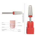 thumbnail image 1 of Dalazy Multifonctions Salon Électrique Pédicure Limes Foret à Ongles pour Remodeler F Rouge, 1 of 7