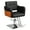 Black, variant on Anvazise Hair Salon Chair, Stylist Chair with Heavy Duty Hydraulic Pump, 360 Degrees Rolling Swivel Hair Salon Chair, Beauty Salon Chair Equipment, Max Load Weight 330 Lbs _Black