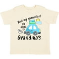 thumbnail image 3 of Inktastic Book My Reservation I'm Going to Grandma's Boys or Girls Toddler T-Shirt, 3 of 5