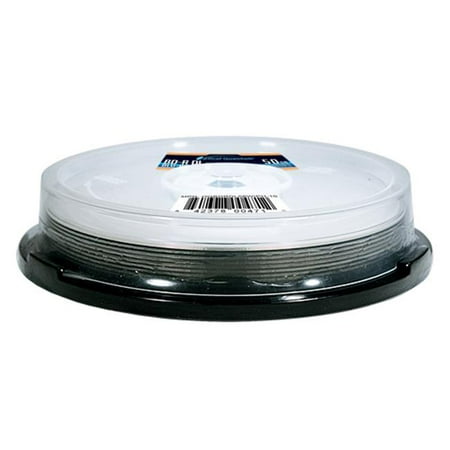 Optical Quantum OQBDRDL06WIPH-10 10 Pack 6X 50GB BD-R DL Blu-Ray Blank Disc White Inkjet Hub Printable