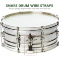 thumbnail image 1 of Kit de Batterie Bande de Sable Bande de Caisse Claire Bande de Tambour Caisse Claire Sangles de Fil pour Tambour Caisse Claire pour Animaux Corde de Tambour Sangles de Montage Instruments, 1 of 5