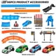 thumbnail image 4 of Set de pista de carreras de coches tragaperras Rcovasc con circuitos de emoción de 360° y 4 coches, 4 of 7