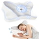 thumbnail image 1 of EDX Almohada Cervical para Aliviar el Dolor de Cuello y Hombros, Almohadas de Cama Ergonómicas Memory Foam con Diseño Hueco Transpirable para Personas Que Duermen de Lado, Boca Arriba y Boca Abajo, Gris, 1 of 7