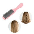 thumbnail image 6 of Unique Bargains 1 Pc Durable Hair Styling Nine-Row Comb Pink Plastic, 6 of 6