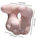 thumbnail image 2 of Almohada multifuncional para la siesta y la cama Almohada ergonómica de apoyo para el cuello para personas que duermen de lado o boca arriba y para la siesta durante la pausa para comer, 2 of 7