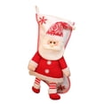 thumbnail image 2 of Medias navideñas Medias navideñas Adornos para árboles de Navidad Chimenea navideña Papá Noel, 2 of 9