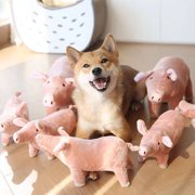 BESTSKY Kawaii Stuff,25cm Cute Pig Shape Pig Stuffed Animal,Soft Fabric Plush Filling Anime Plush