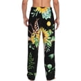 thumbnail image 3 of Goofa Printed Soft Pajama Pants for Men, Wide Leg Comfy Casual Lounge Yoga Pants-XX-Large, 3 of 9