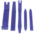 thumbnail image 2 of 5 Piezas De Herramientas De Extracción De Panel De Puerta De Audio Para Moldura De Tablero Exterior Interior De Automóvil, Kit De Reparación De Nailon Azul Para Extracción De, 2 of 7